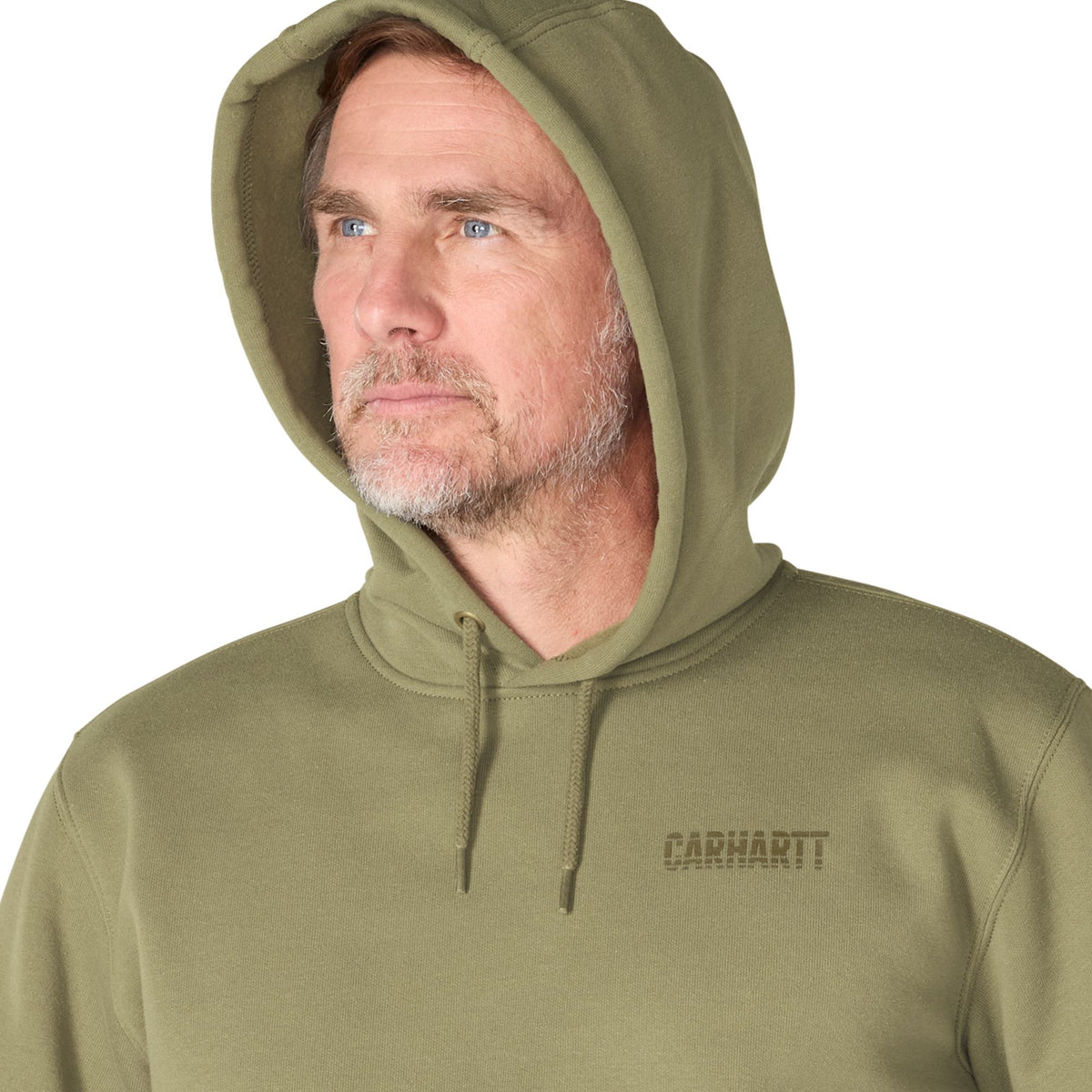 Carhartt Men's Paxton Logo Graphic Loose Fit Hoodie Sweatshirts & Hoodies Carhartt