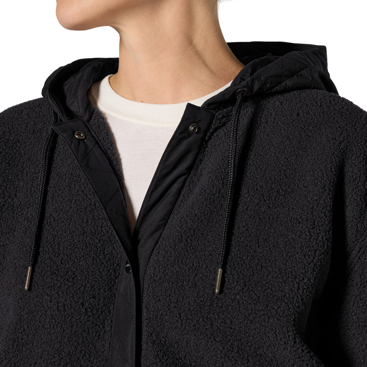 Carhartt Women's Highland Loose Fit Snap-Up Hooded Shirt Jac