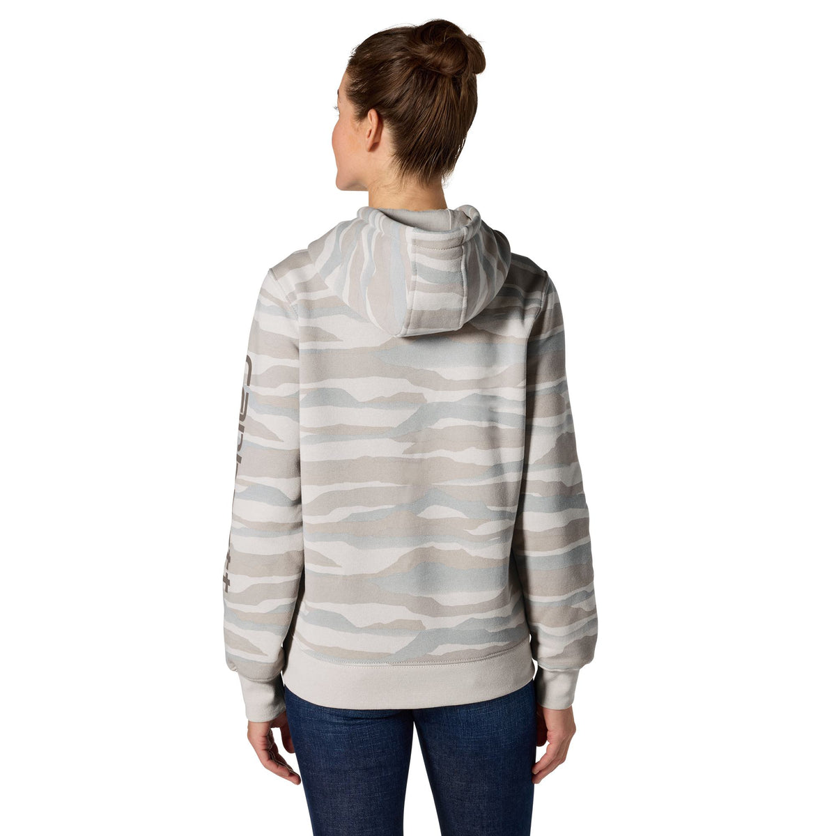 Carhartt Women's Marquette Landscape Camo Relaxed Fit Hoodie