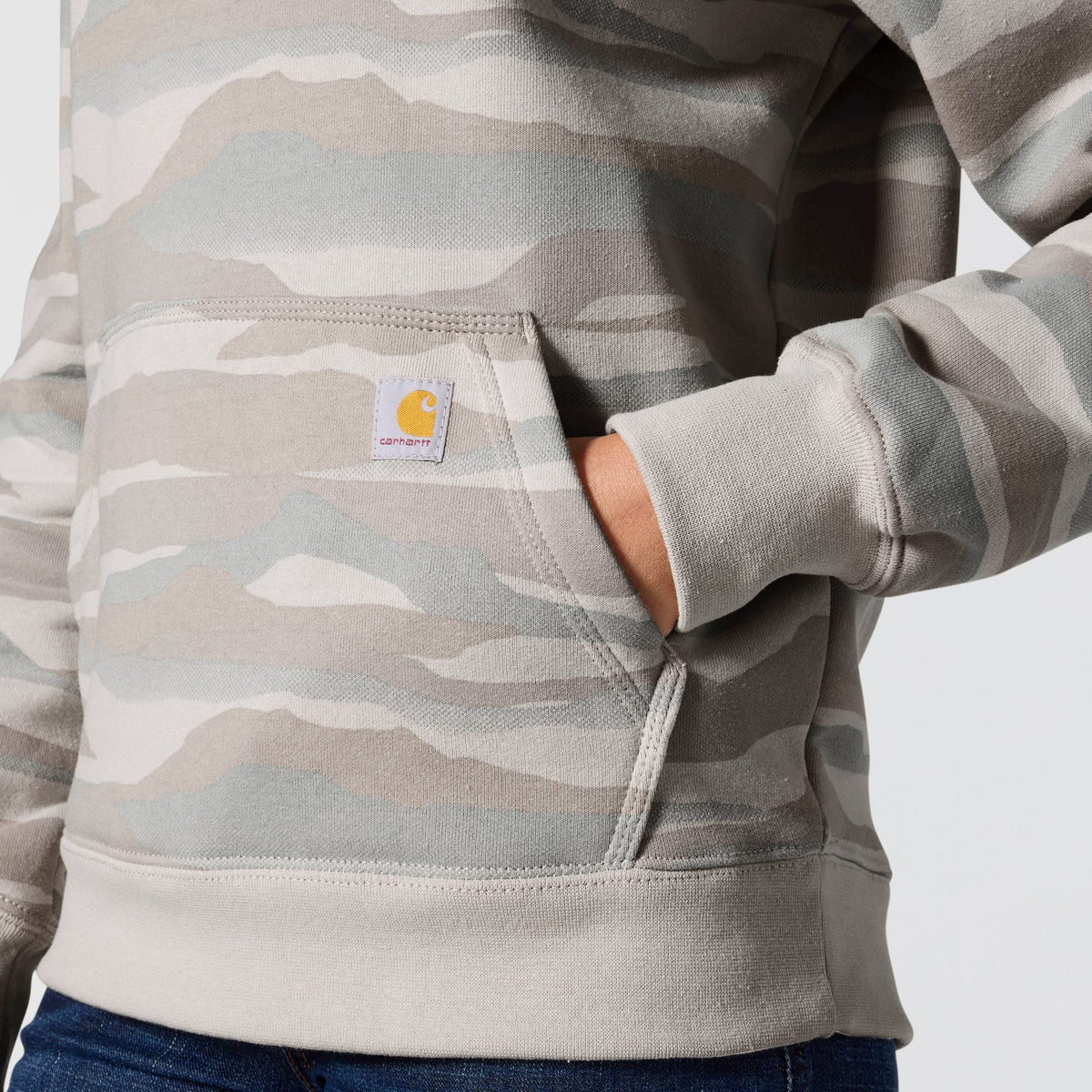 Carhartt Women's Marquette Landscape Camo Relaxed Fit Hoodie