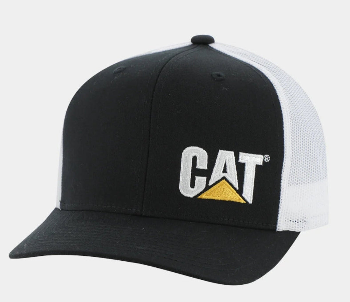 CAT Trademark Flexfit® Trucker Hat Hats & Caps CAT Black OS
