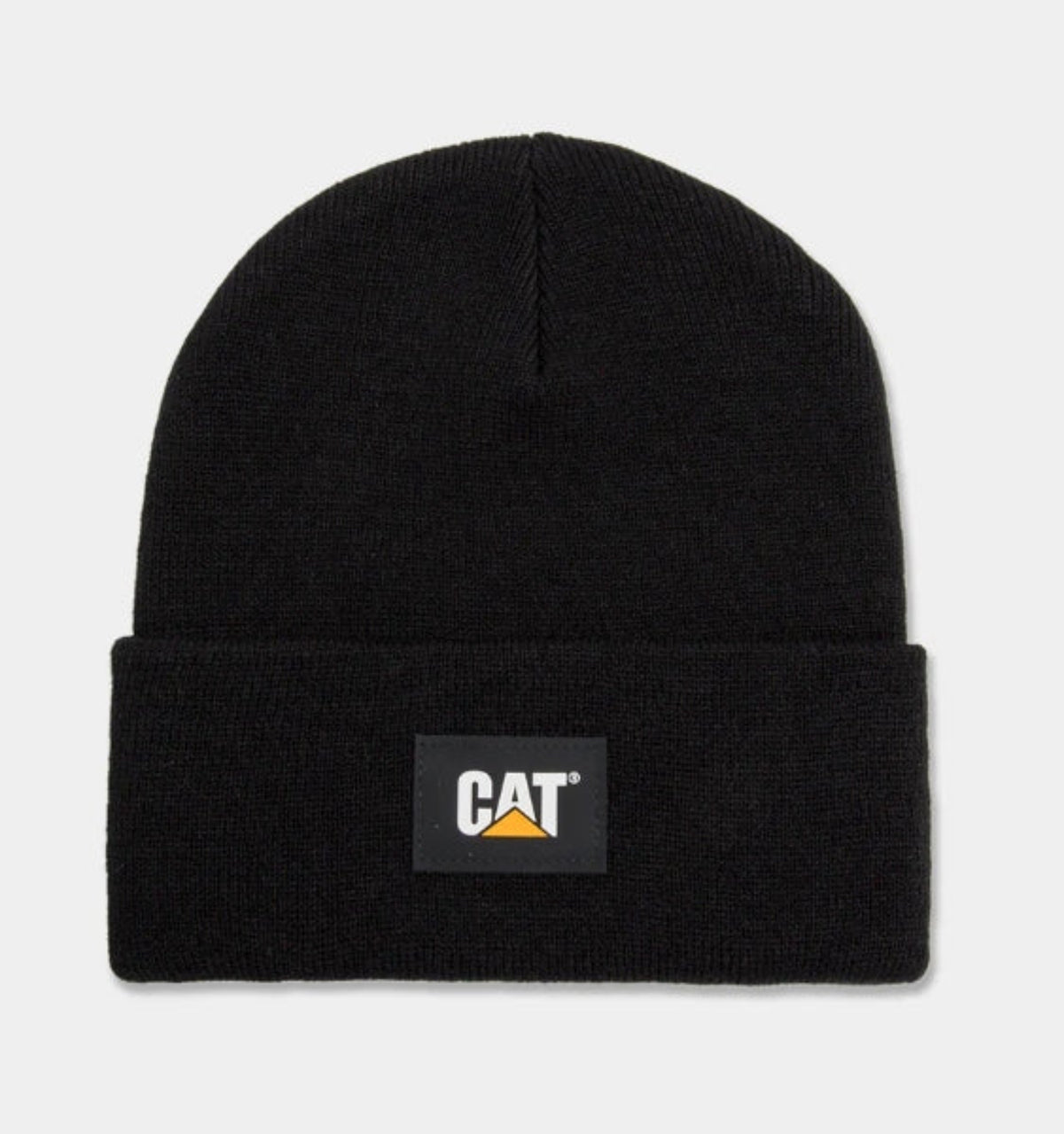 CAT Logo Label Cuff Beanie Hats & Caps CAT Black OS