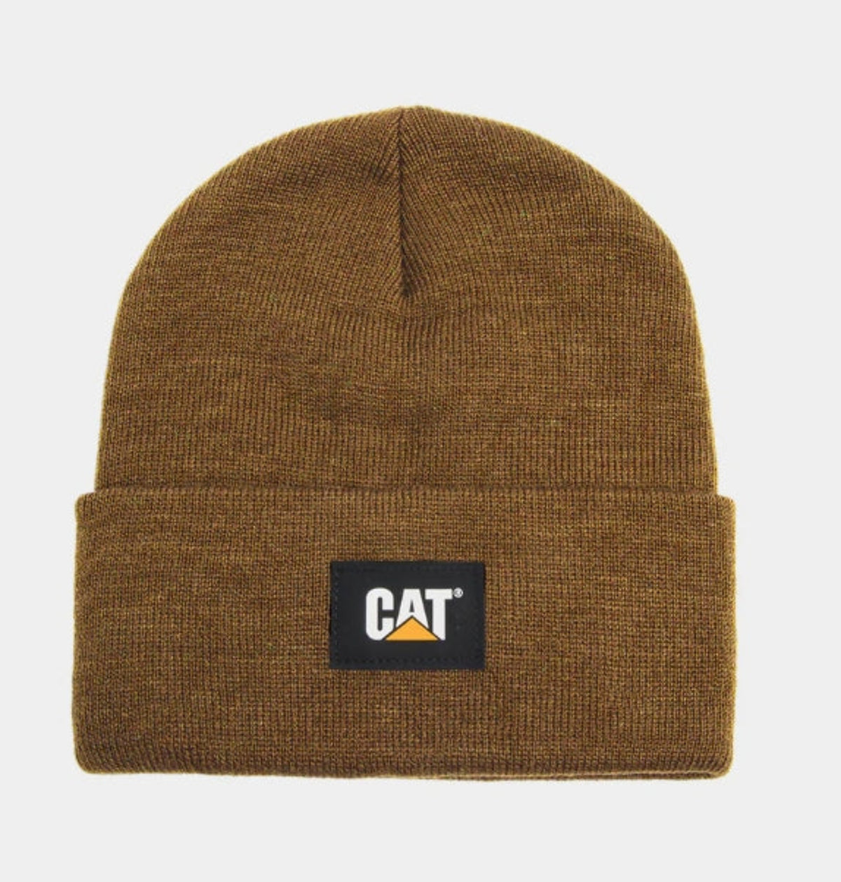 CAT Logo Label Cuff Beanie Hats & Caps CAT Bronze OS