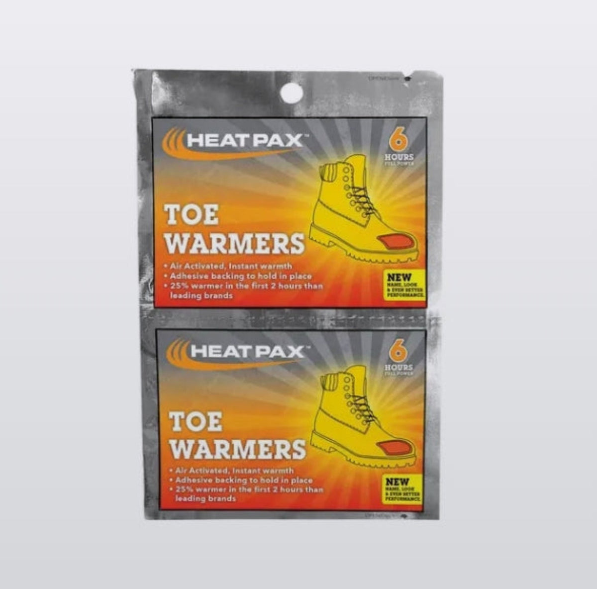 OccuNomix Heat Pax 5-Pack Toe Warmer Coolers & Thermos OccuNomix Orange OS