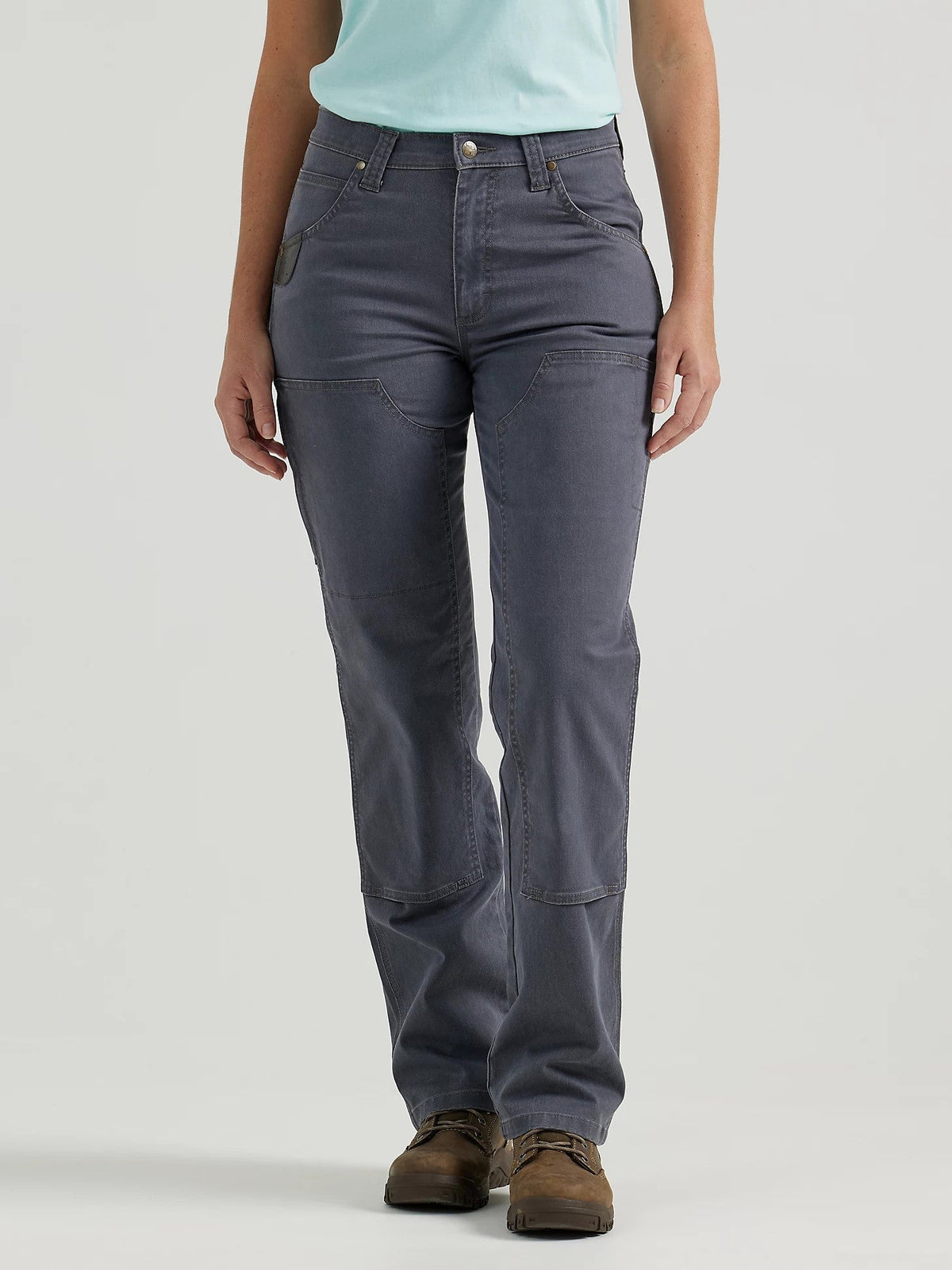 Wrangler RIGGS Workwear® Women's Relaxed Fit Double-Front Work Pant Pants Wrangler RIGGS Asphalt 0 30 Inseam