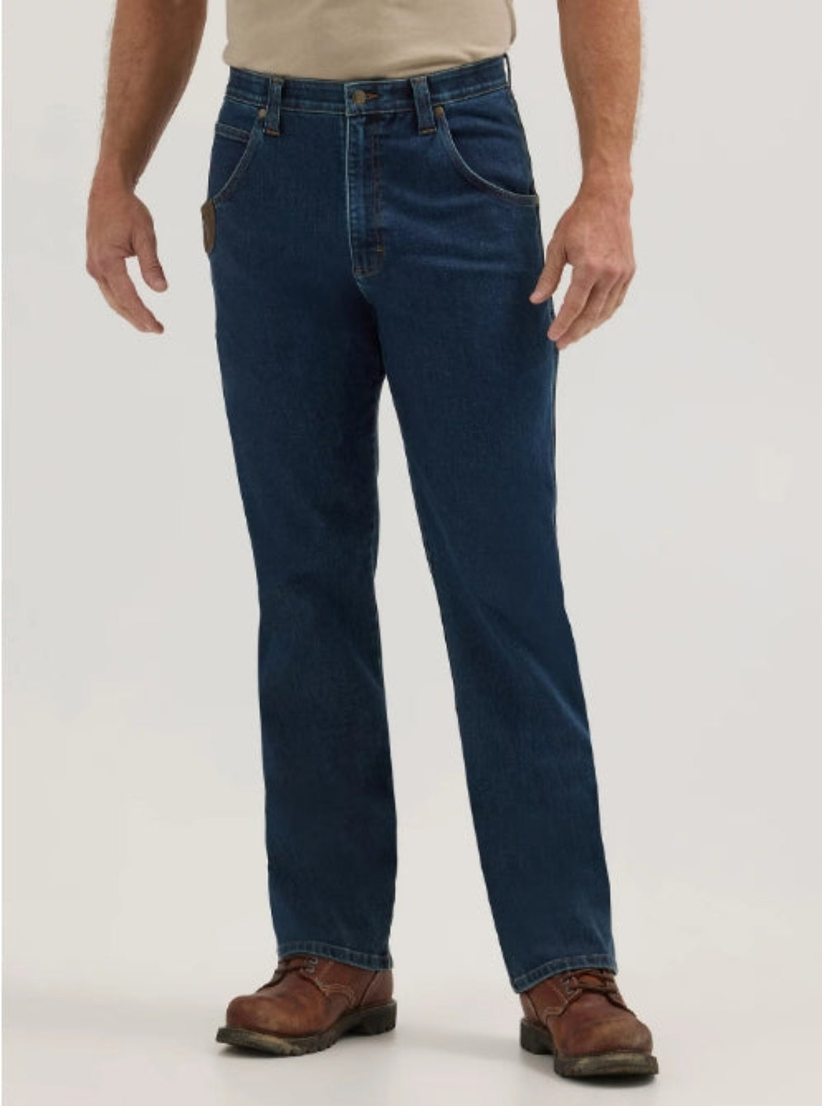 Wrangler RIGGS Men&#39;s Technical Relaxed Fit Straight Leg 6-Pocket Work Jean - Work World - Workwear, Work Boots, Safety Gear