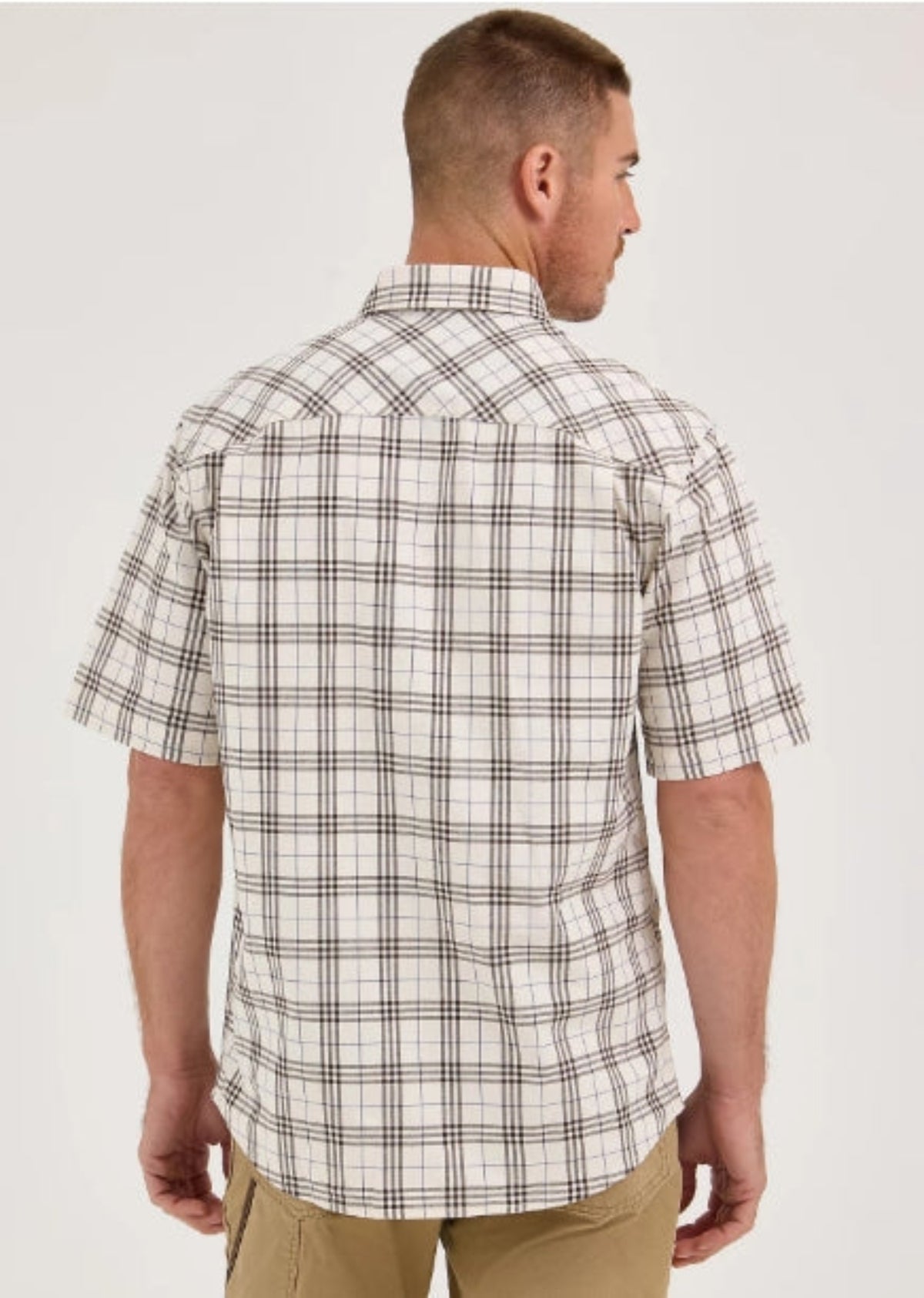 Wrangler RIGGS Men&#39;s Workwear Foreman Button-Down Short Sleeve Work Shirt - Work World - Workwear, Work Boots, Safety Gear
