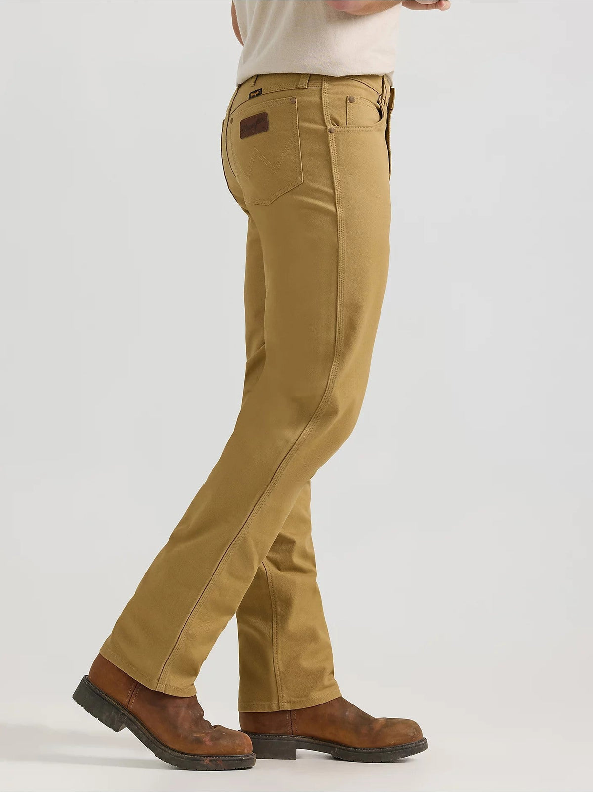 Wrangler Men's Tough Comfort Cowboy Cut® Regular Fit Canvas Jean Pants Wrangler