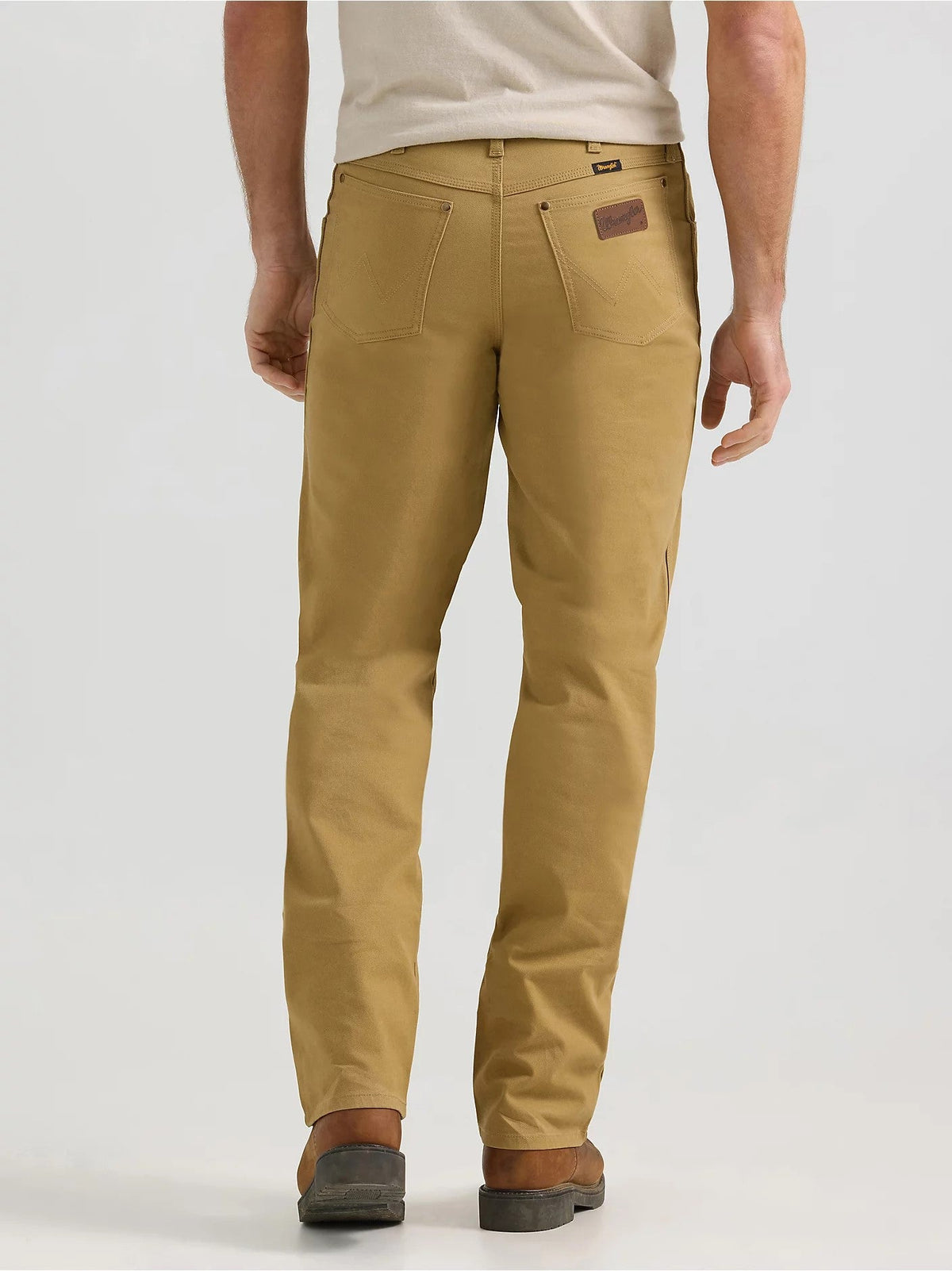Wrangler Men's Tough Comfort Cowboy Cut® Regular Fit Canvas Jean Pants Wrangler