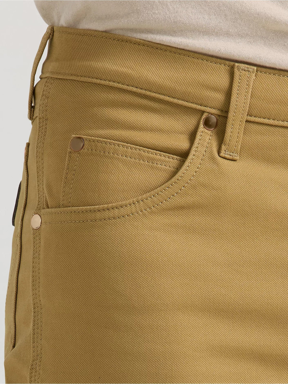 Wrangler Men's Tough Comfort Cowboy Cut® Regular Fit Canvas Jean Pants Wrangler