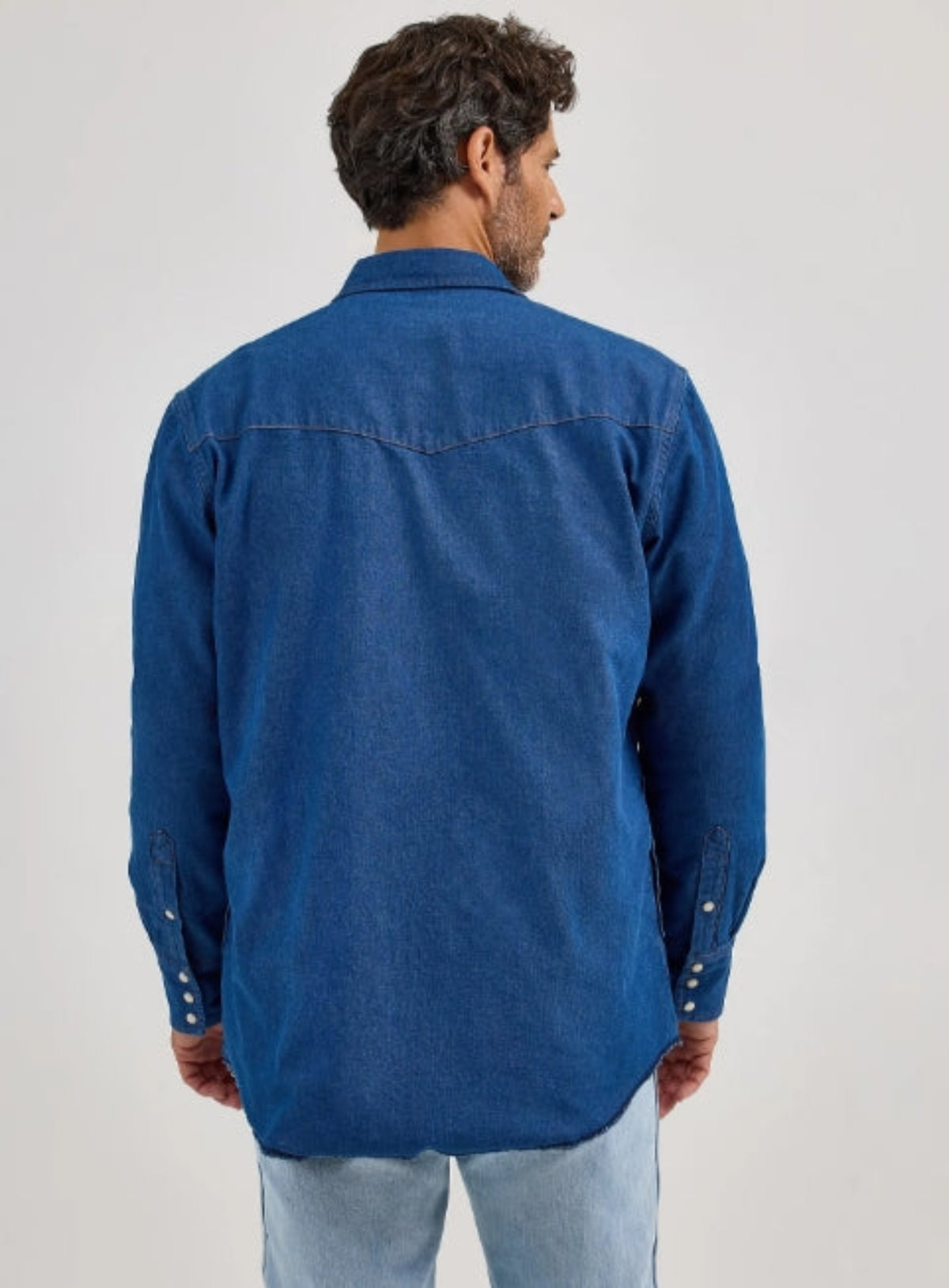 Wrangler Men&#39;s Cotton Flannel Lined Snap-Up Shirt Jac - Work World - Workwear, Work Boots, Safety Gear