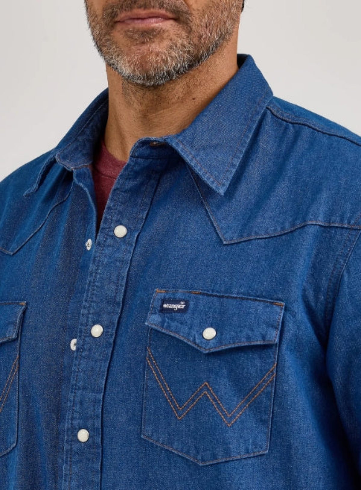 Wrangler Men&#39;s Cotton Flannel Lined Snap-Up Shirt Jac - Work World - Workwear, Work Boots, Safety Gear