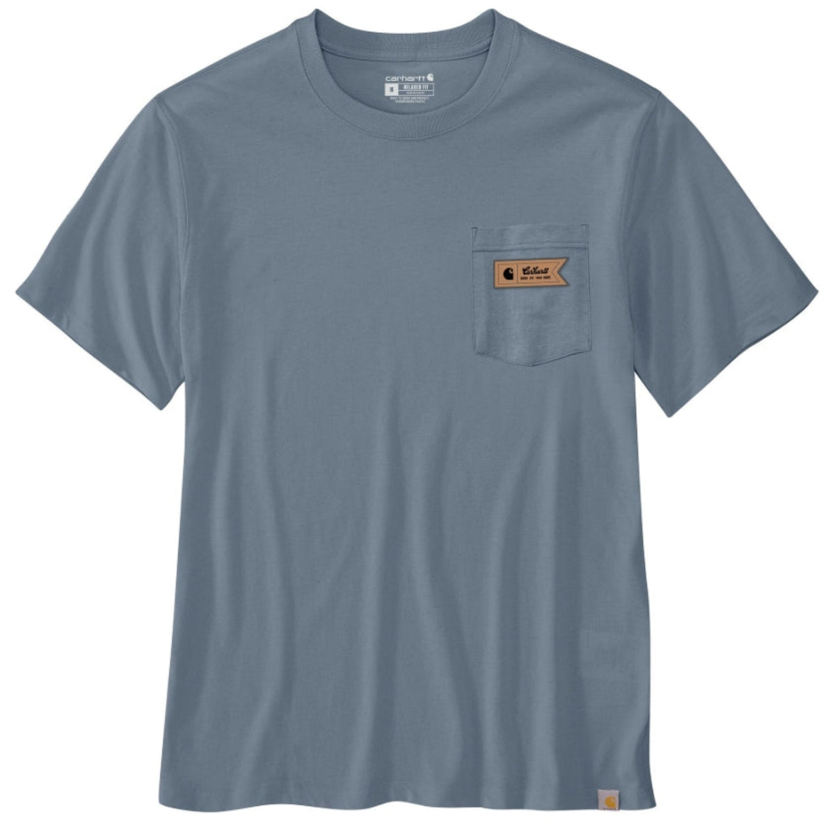 Carhartt Men&#39;s Relaxed Fit Pocket Script Short Sleeve Graphic T-Shirt - Work World - Workwear, Work Boots, Safety Gear