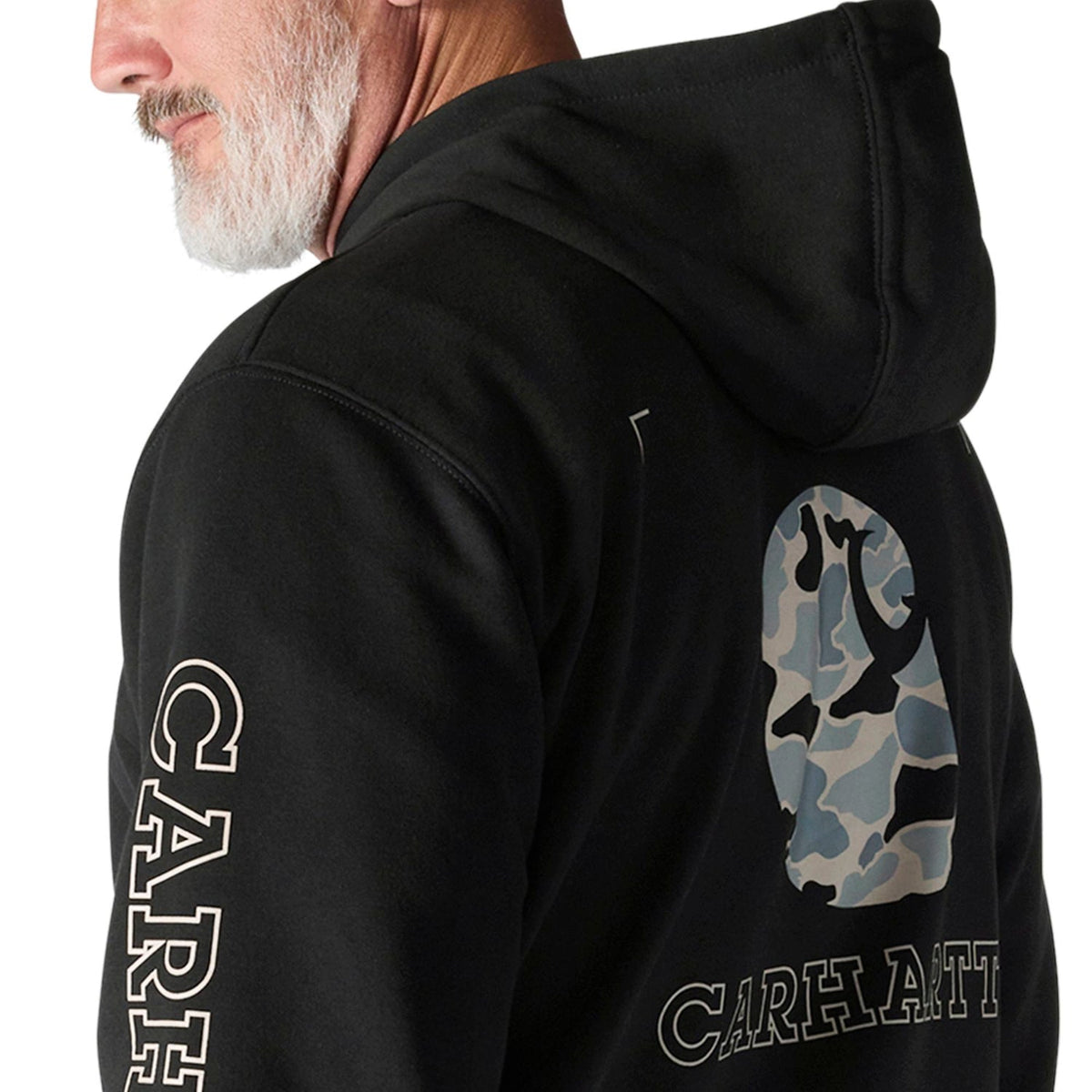 Carhartt Men's Loose Fit Midweight Camo Graphic Sweatshirt Sweatshirts & Hoodies Carhartt