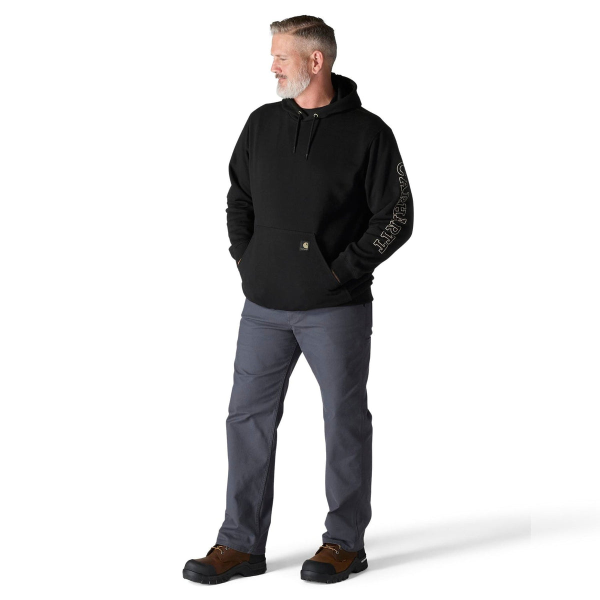 Carhartt Men's Loose Fit Midweight Camo Graphic Sweatshirt Sweatshirts & Hoodies Carhartt