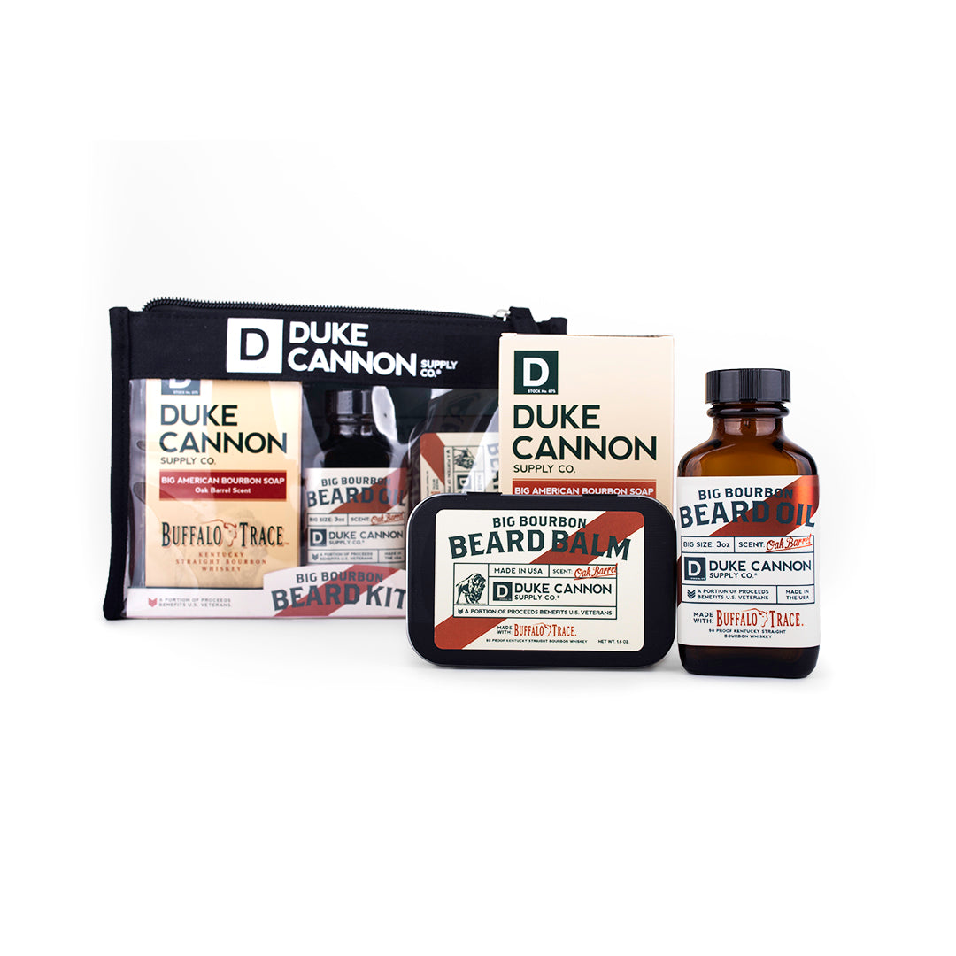 Duke Cannon Buffalo Trace Big Bourbon Beard Kit - Work World - Workwear, Work Boots, Safety Gear