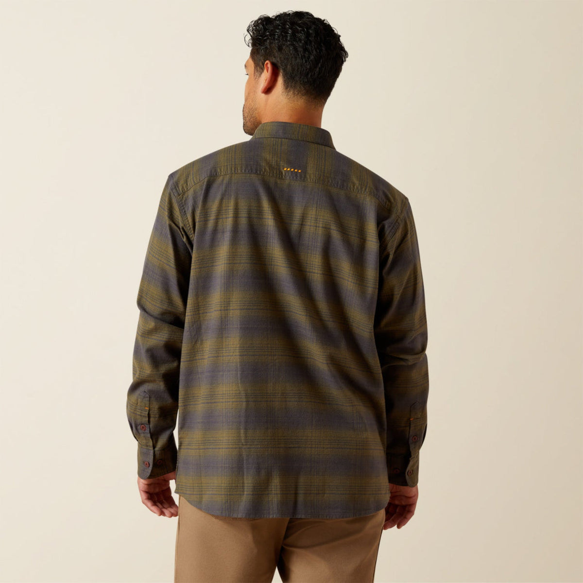 Ariat Men's Rebar™ Flannel DuraStretch Long Sleeve Work Shirt Work Shirts Ariat