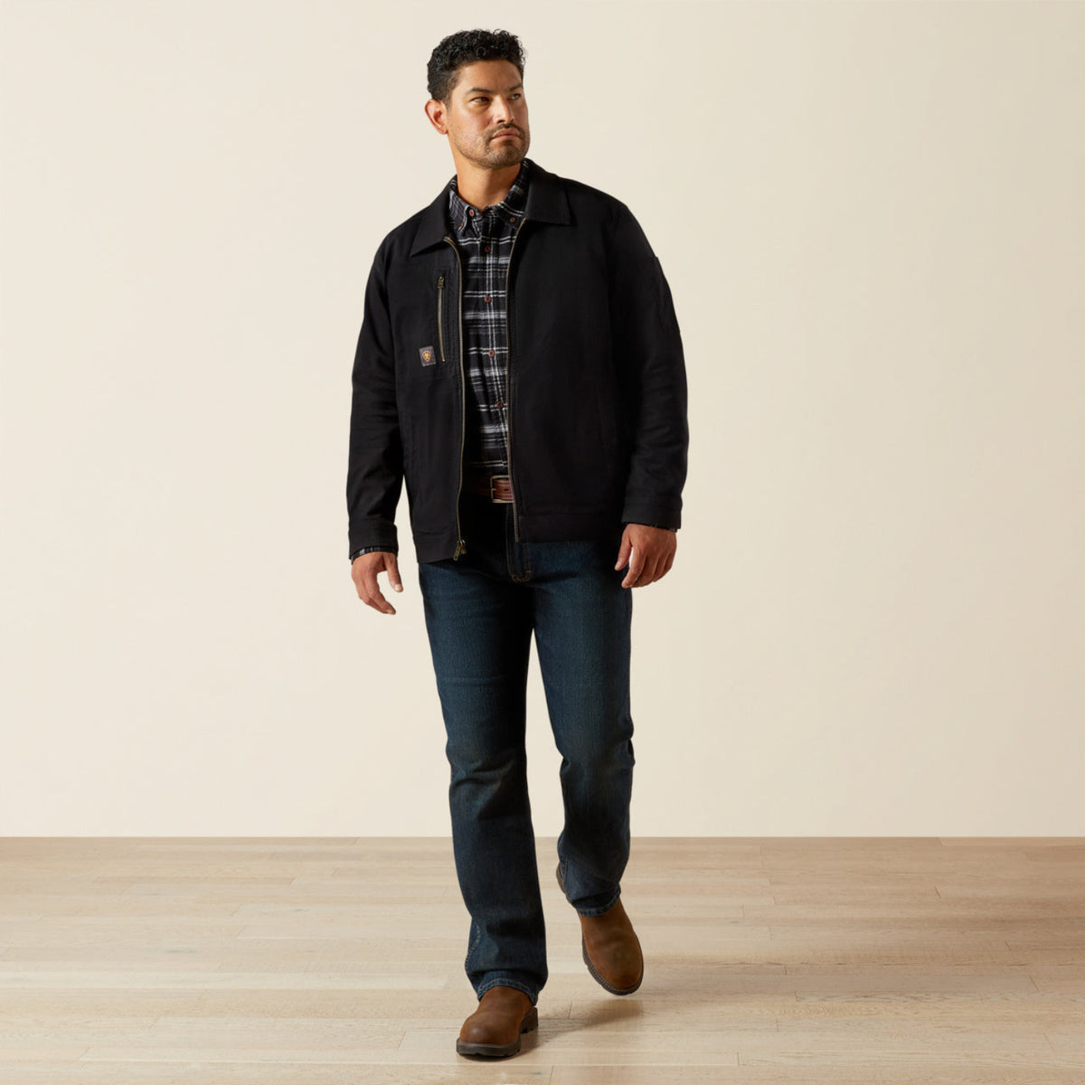 Ariat Men's Rebar Made Tough Canvas Shop Jacket Jackets & Coats Ariat