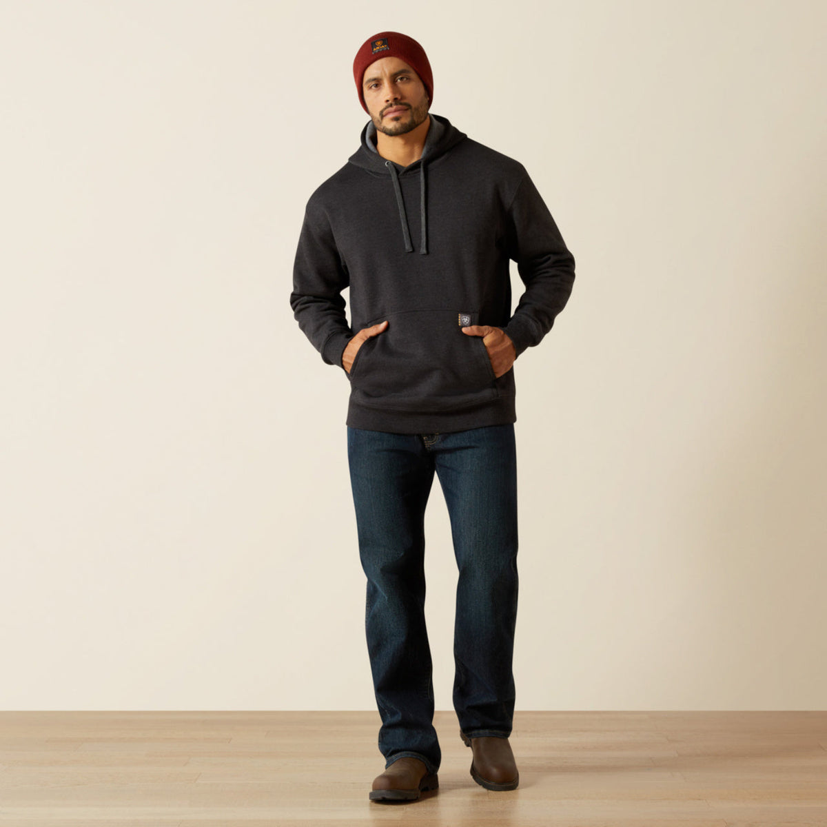 Ariat Men's Rebar Workman Bolt Graphic Hoodie Sweatshirts & Hoodies Ariat