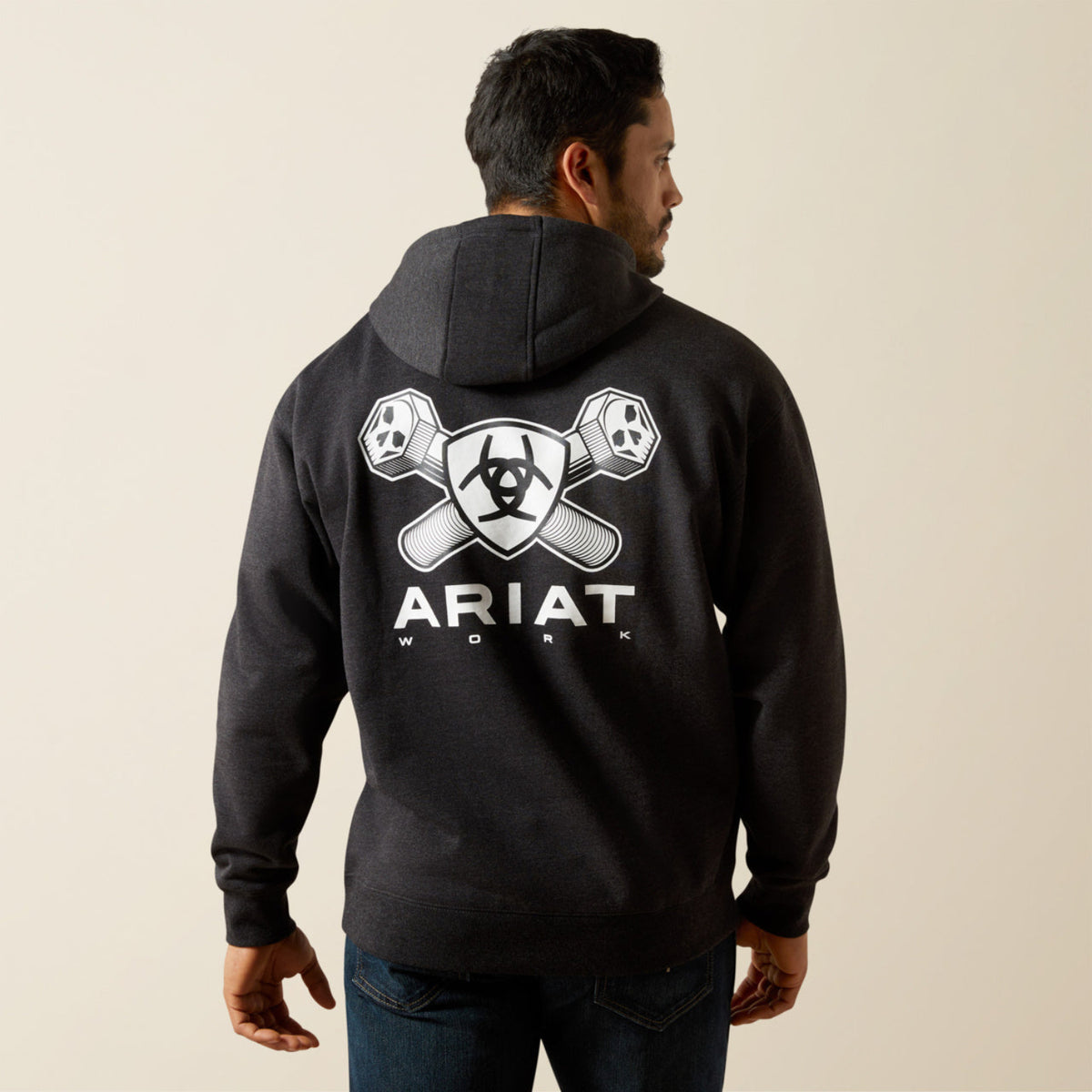 Ariat Men's Rebar Workman Bolt Graphic Hoodie Sweatshirts & Hoodies Ariat