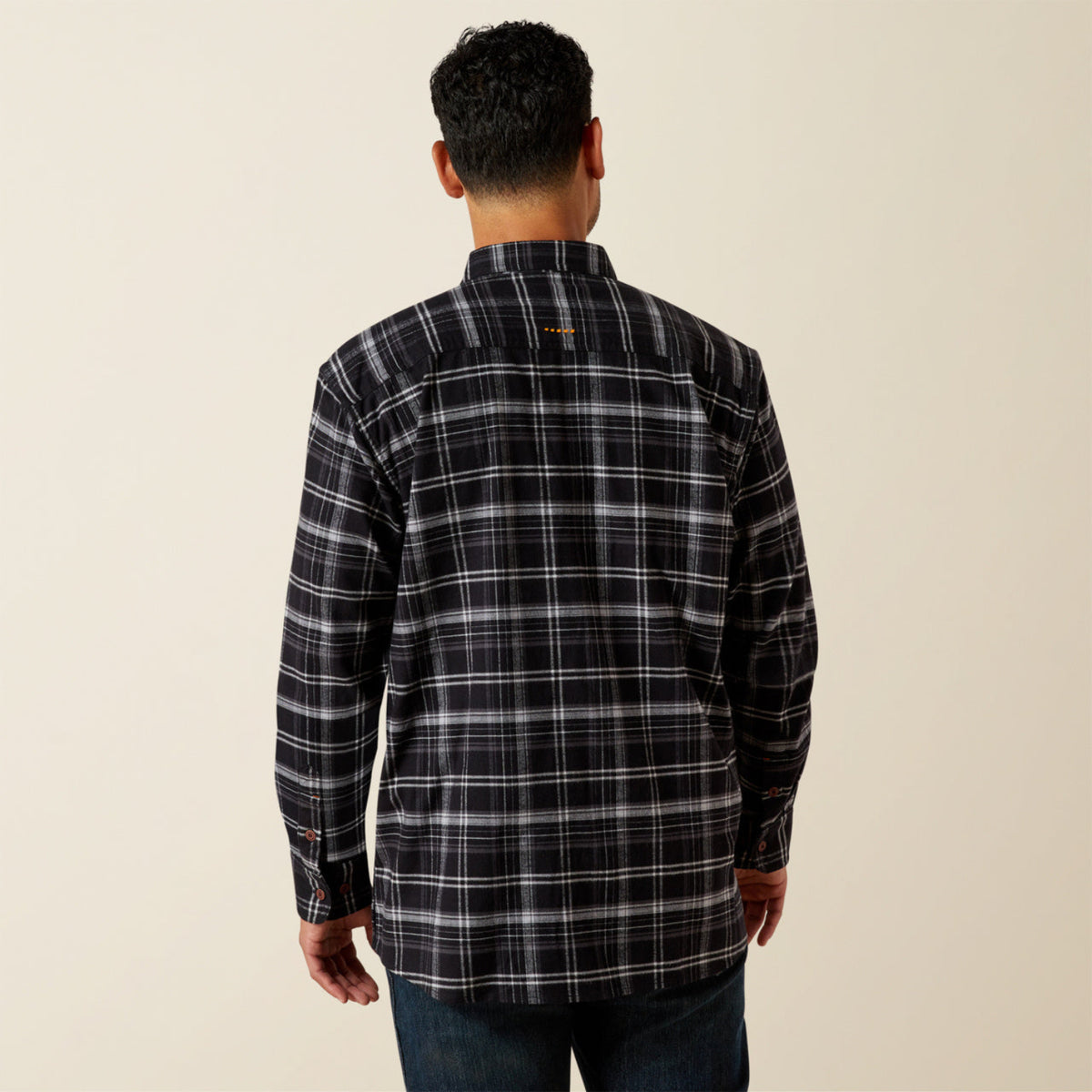 Ariat Men's Rebar™ Flannel DuraStretch™ Long Sleeve Work Shirt Work Shirts Ariat