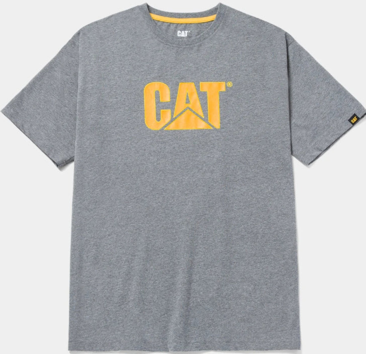 CAT Men&#39;s Trademark Short Sleeve T-Shirt - Work World - Workwear, Work Boots, Safety Gear