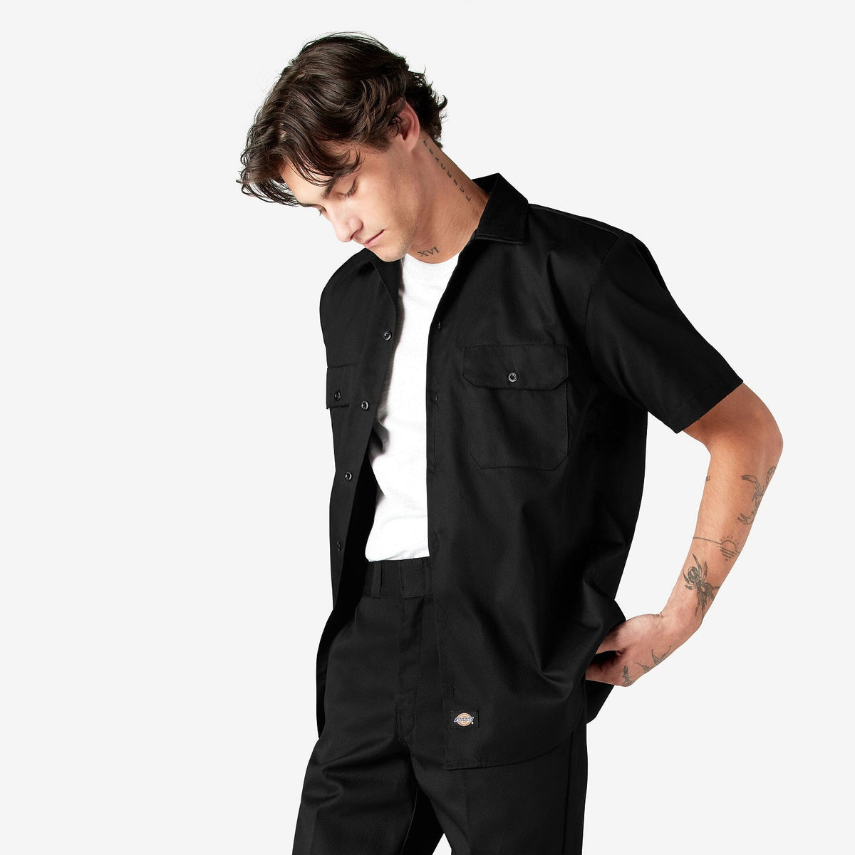 Dickies Men's Short Sleeve Work Shirt Work Shirts Dickies