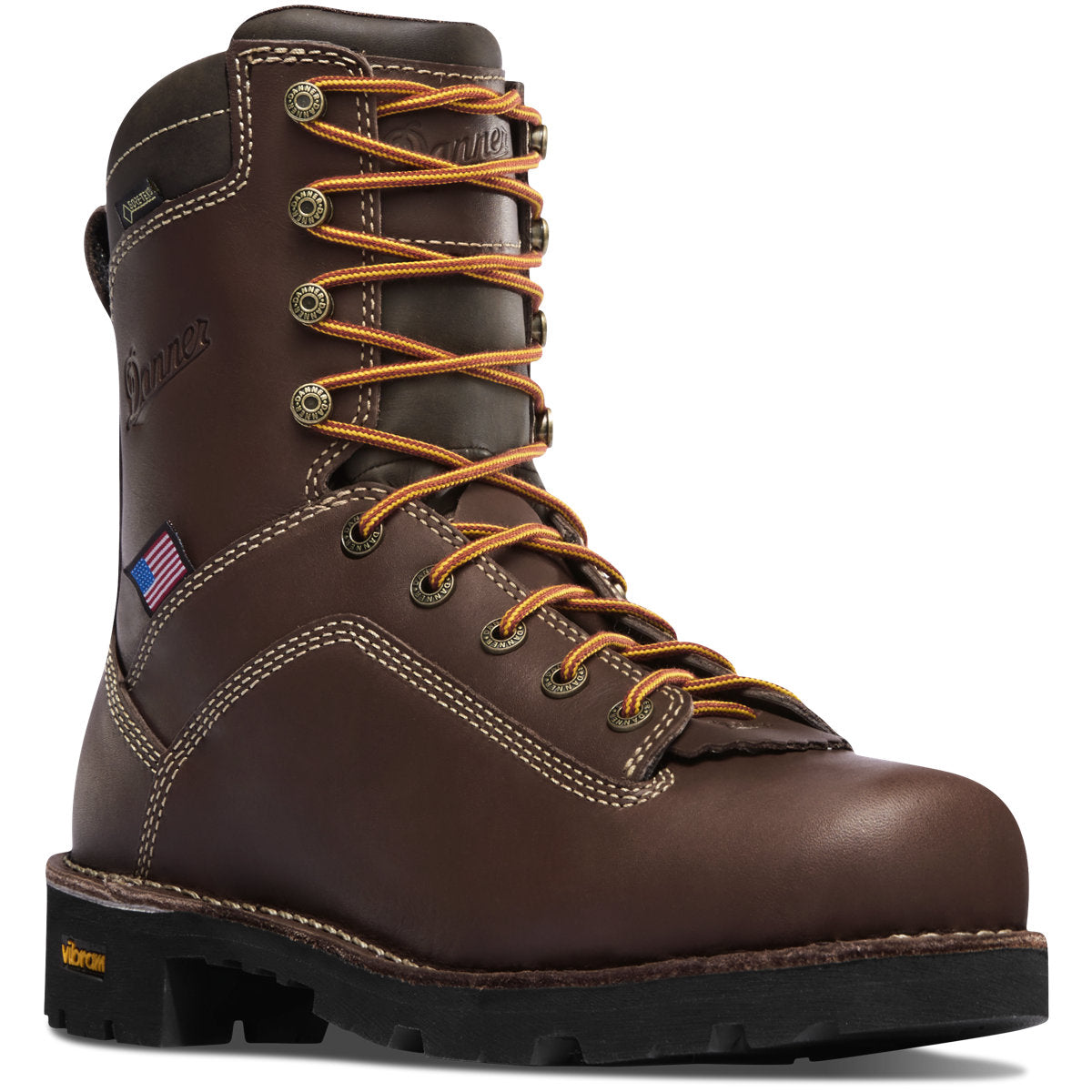 Danner Mens Quarry USA 8" WP Work Boots Danner