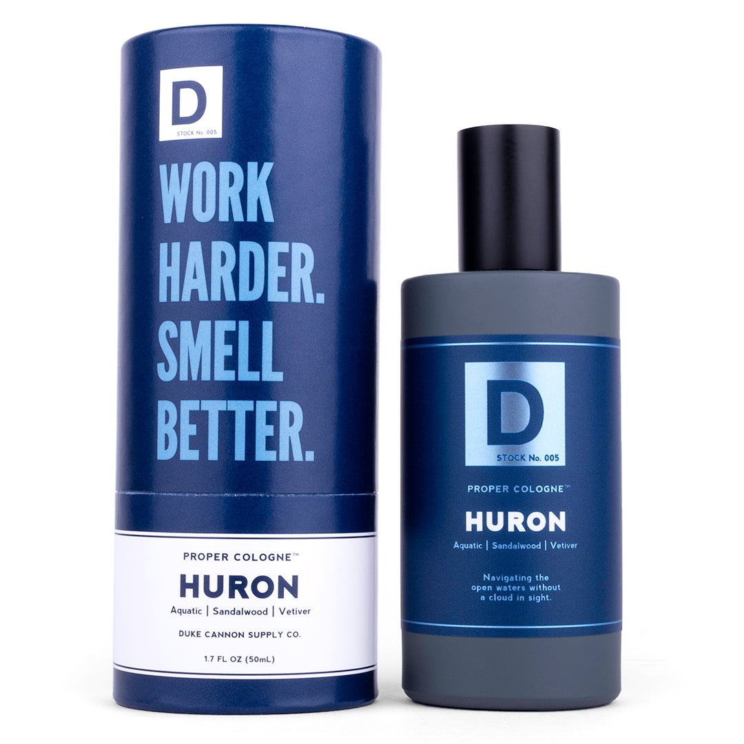 Duke Cannon Huron Proper Cologne - Work World - Workwear, Work Boots, Safety Gear