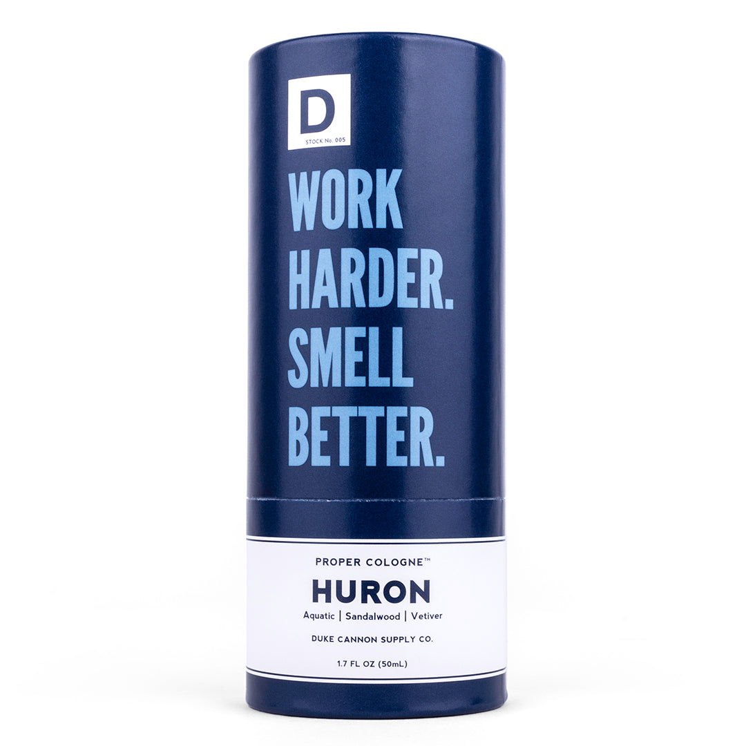 Duke Cannon Huron Proper Cologne - Work World - Workwear, Work Boots, Safety Gear