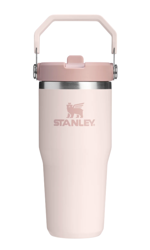 Stanley The IceFlow Flip Straw 20oz Tumbler Water Bottles & Jugs Stanley Rose Quartz OS