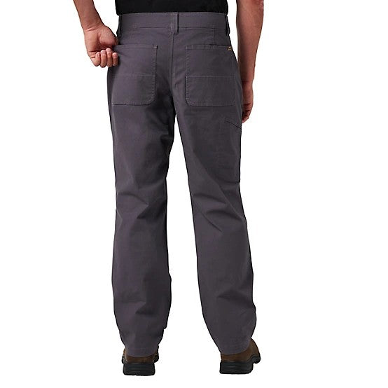 Lucky Brand Workwear Men's Canvas Comfort Fit Double-Front Pant - Work World - Workwear, Work Boots, Safety Gear