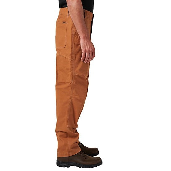 Lucky Brand Workwear Men's Canvas Comfort Fit Double-Front Pant - Work World - Workwear, Work Boots, Safety Gear