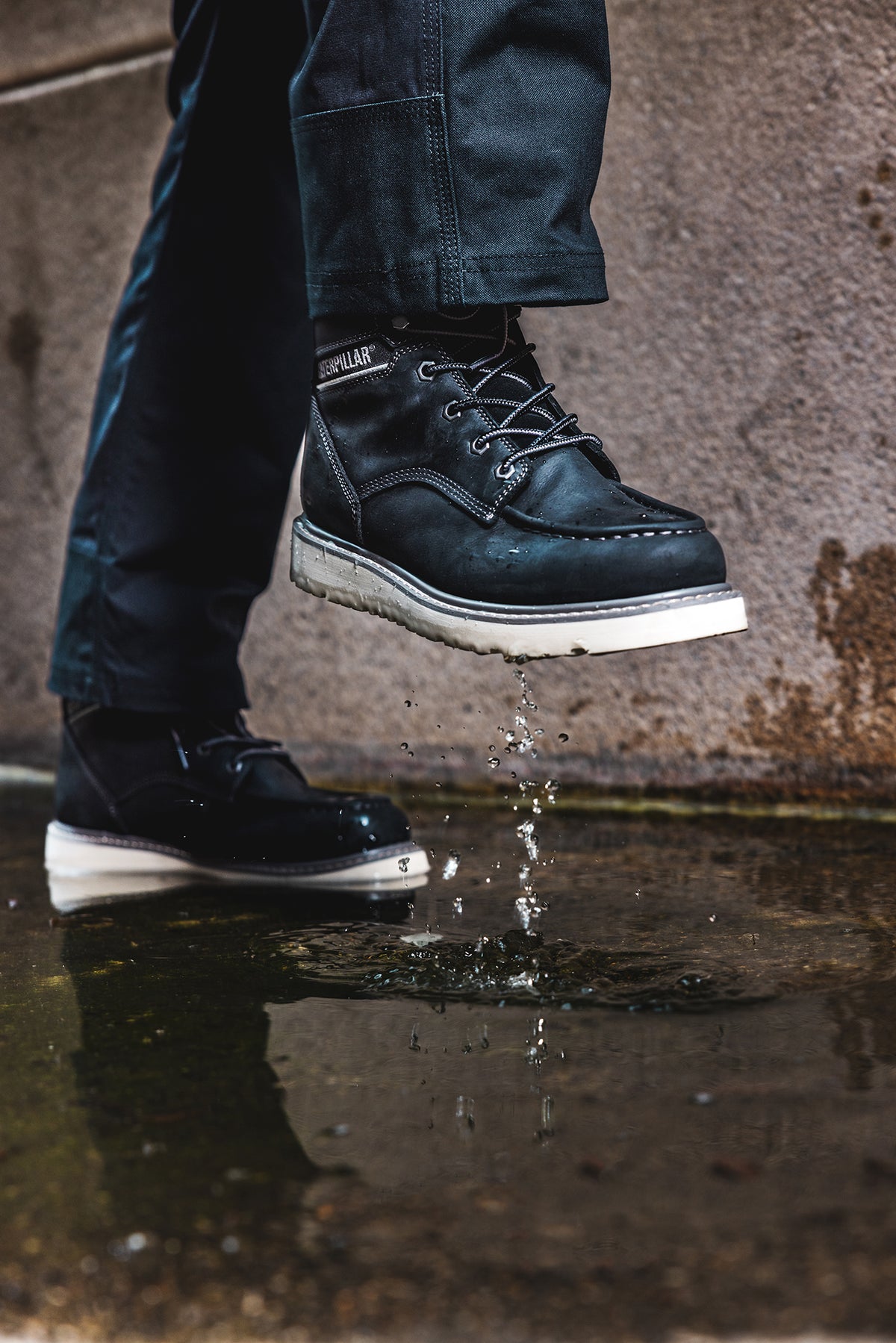 CAT Men's Reclaimer Wedge Waterproof Work Boot Work Boots CAT