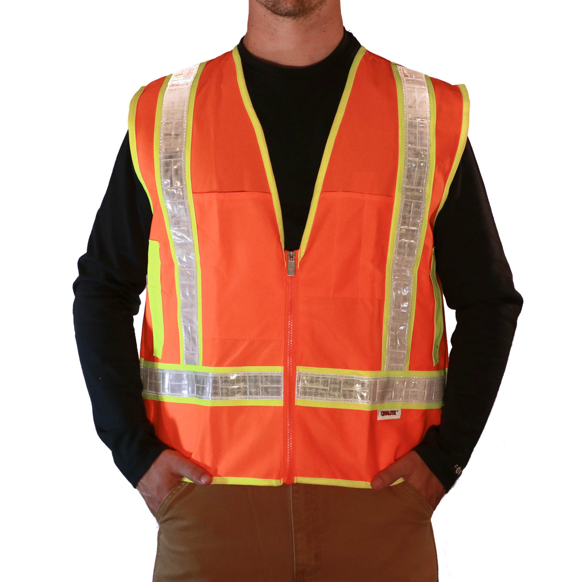 2W International Unisex Class 2 Safety Vest Vests 2W International