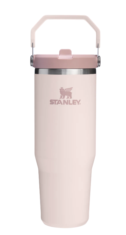Stanley The IceFlow Flip Straw 30oz Tumbler Water Bottles & Jugs Stanley Rose Quartz OS