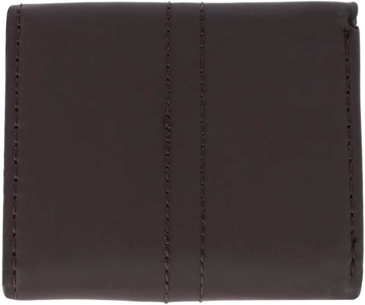 Dickies Leather Logo Patch Trifold Wallet Wallets Dickies