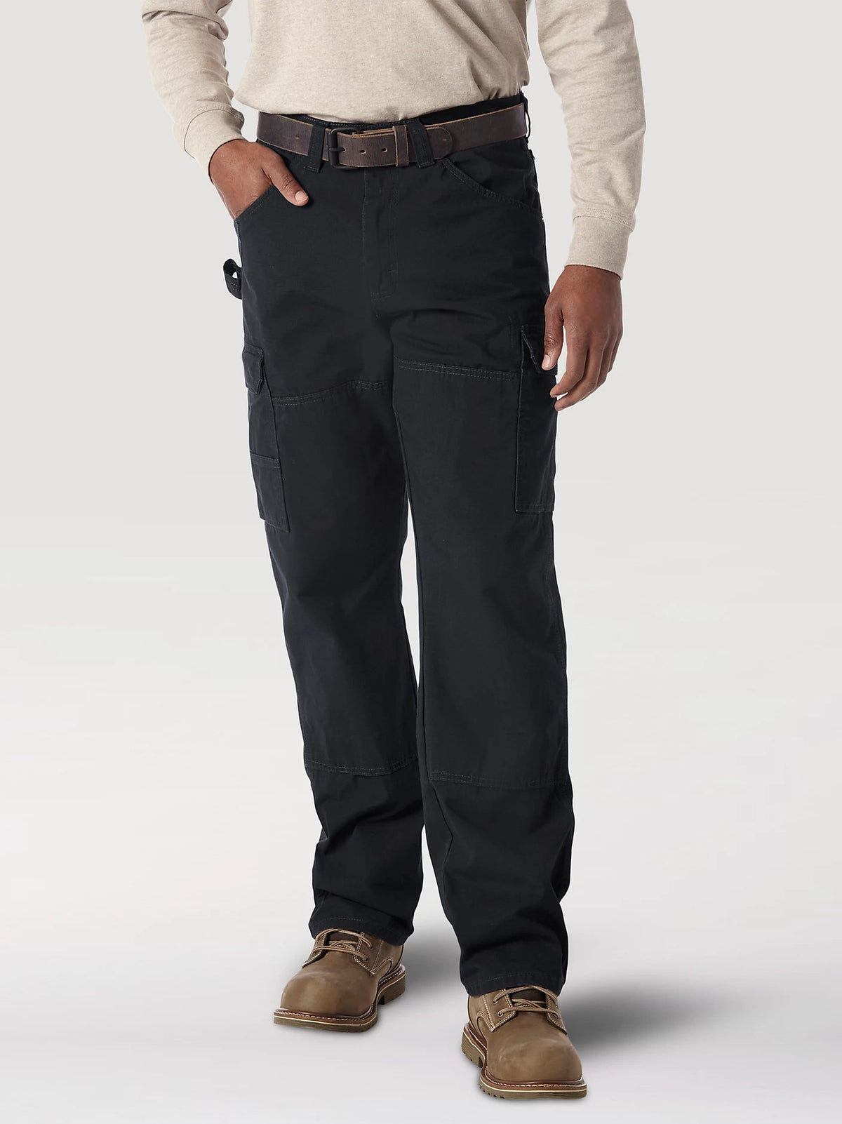 Wrangler® RIGGS Workwear® Men's Ripstop Ranger Pant Pants Wrangler RIGGS Black 30 30 Inseam