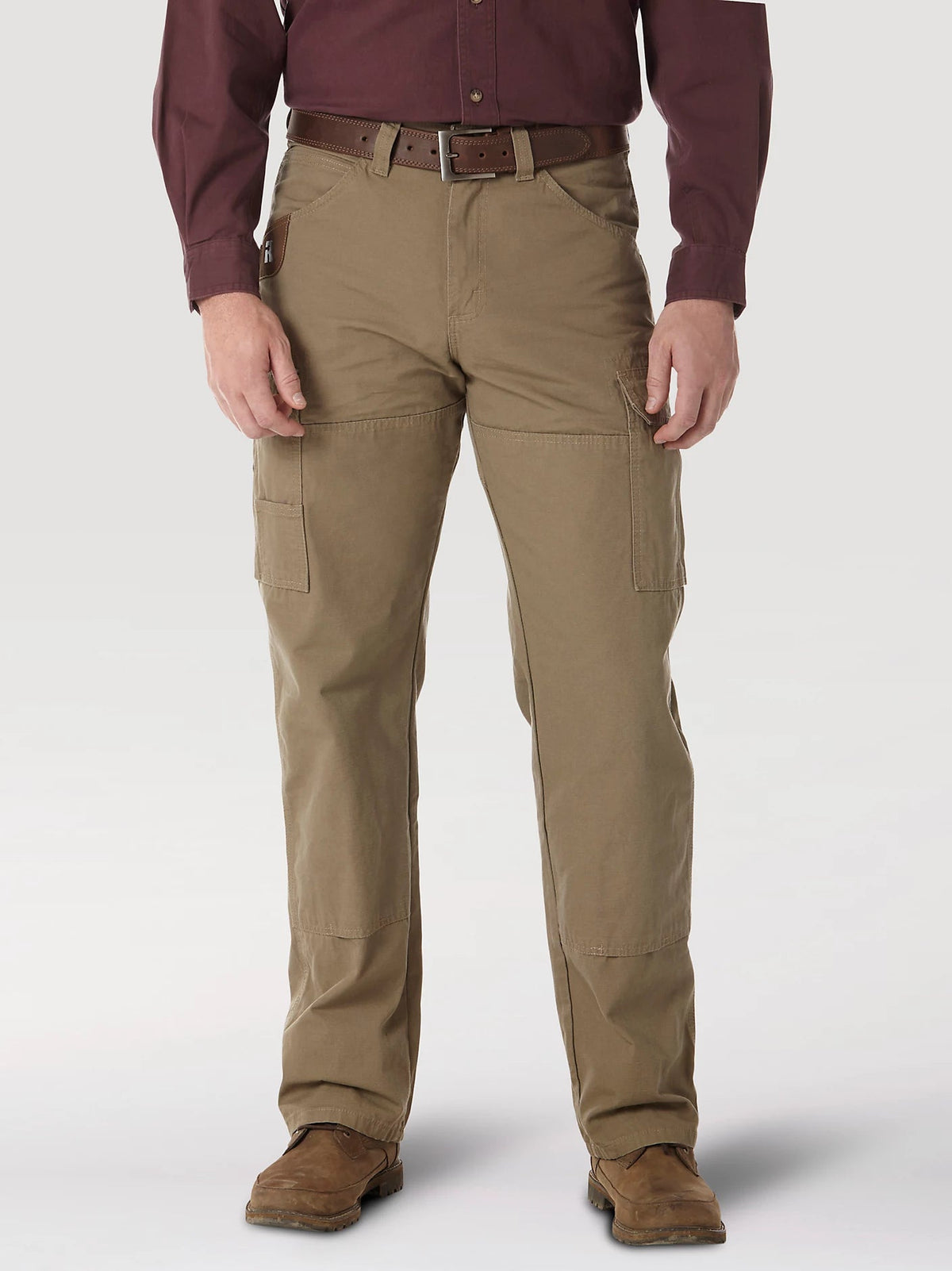 Wrangler® RIGGS Workwear® Men's Ripstop Ranger Pant Pants Wrangler RIGGS Bark 30 30 Inseam