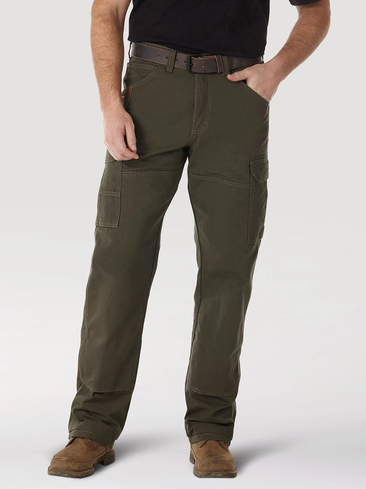 Wrangler® RIGGS Workwear® Men's Ripstop Ranger Pant Pants Wrangler RIGGS Loden 30 30 Inseam