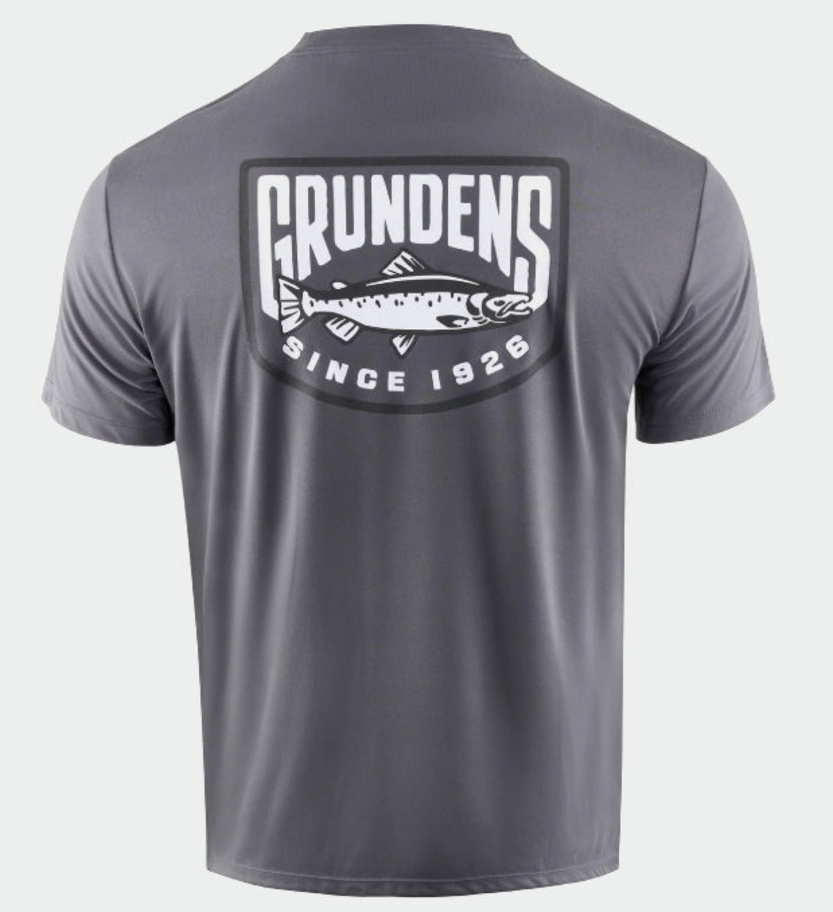 Grundéns King Salmon Graphic Short Sleeve Tech T-Shirt - Work World - Workwear, Work Boots, Safety Gear