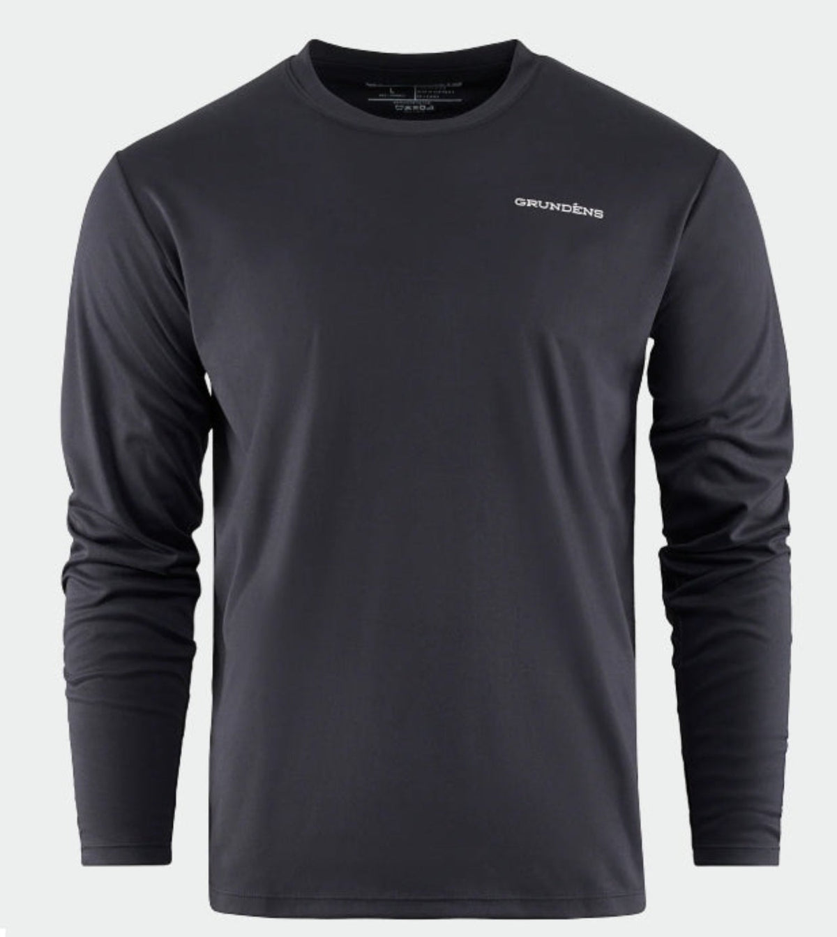 Grundens Men's Bait Ball Graphic Long Sleeve Tech T-Shirt Long Sleeve T-Shirts Grundens Black 2XL Reg