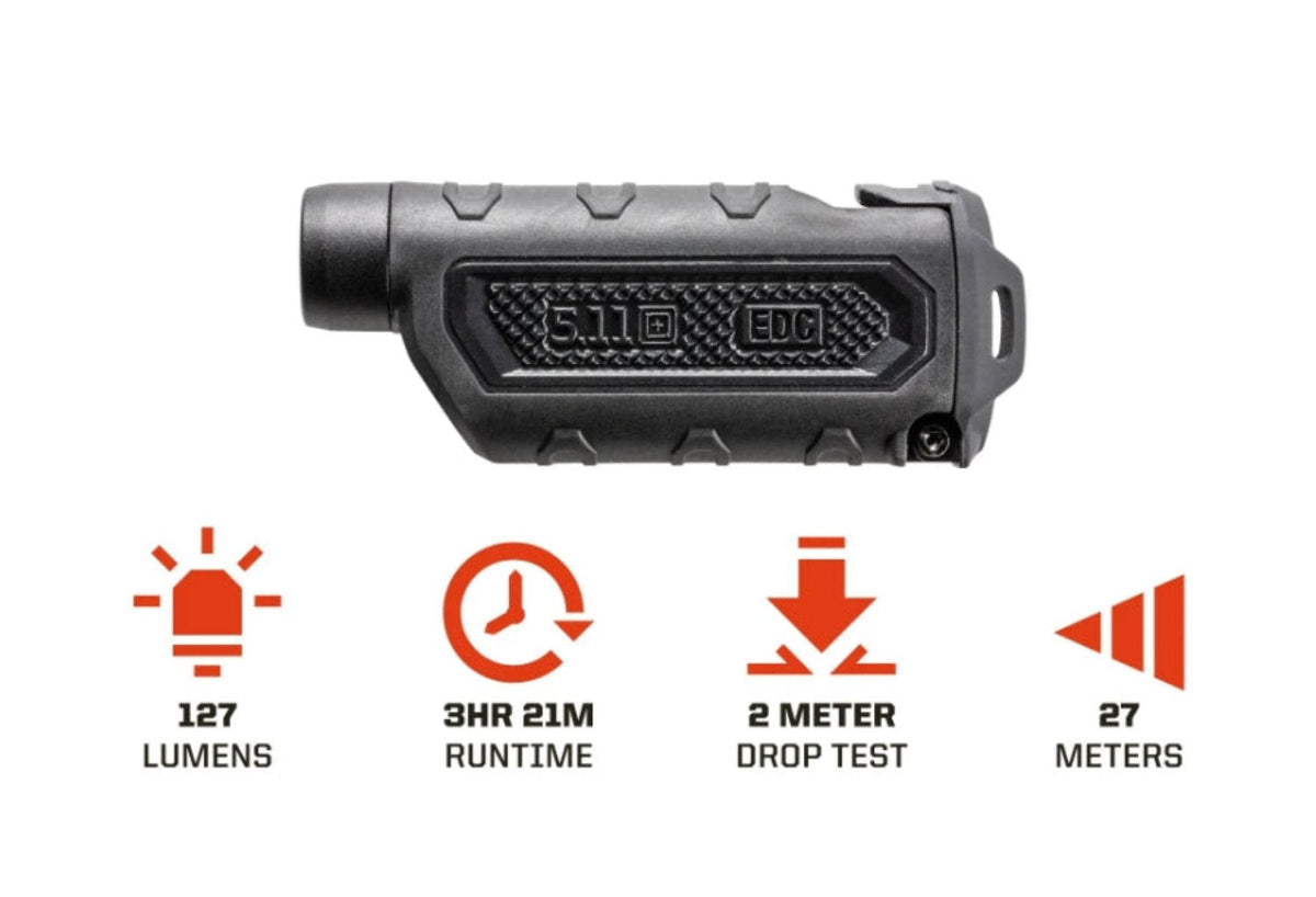 5.11 Tactical EDC 127 Lumens Flashlight Gadgets 5.11 Tactical