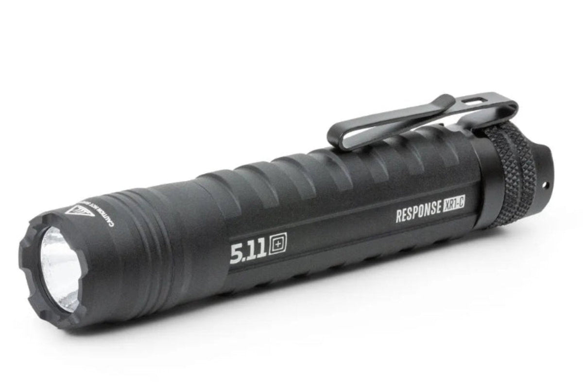 5.11 Tactical Response XR1C 50-800 Lumens Clip Flashlight Safety Accessories 5.11 Tactical Black OS