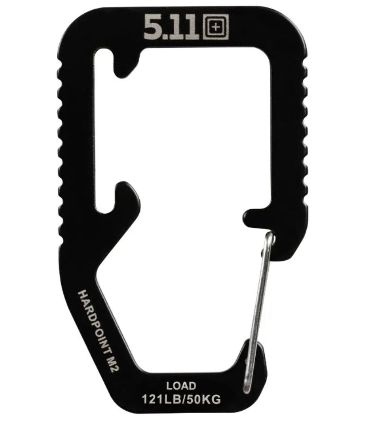 5.11 Tactical Hardpoint M2 Stainless Steel Carabiner Safety Accessories 5.11 Tactical Black OS