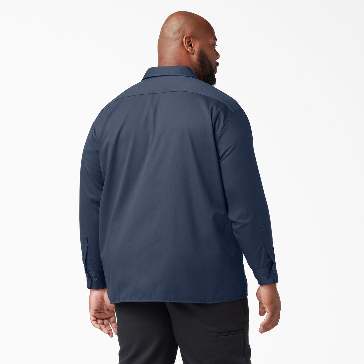 Dickies Men&#39;s Long Sleeve Button-Down Work Shirt - Work World - Workwear, Work Boots, Safety Gear