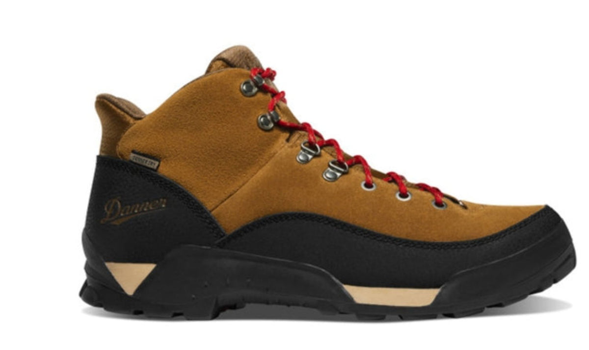 Danner Men's Panorama 6" Mid Work Boot Work Boots Danner Brown/Red 10 2E