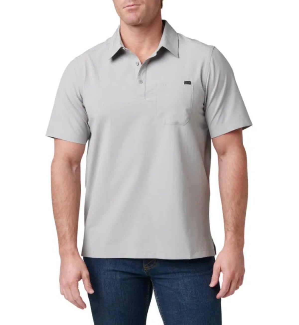 5.11 Tactical Men&#39;s Flex Chest Pocket Short Sleeve Polo Shirt - Work World - Workwear, Work Boots, Safety Gear