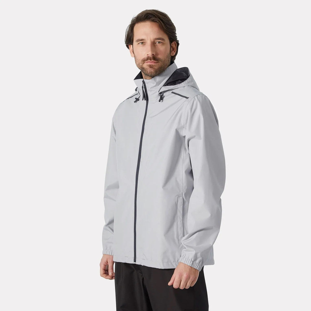 Helly Hansen Men's Manchester 2.0 Shell Rain Jacket Rainwear Helly Hansen Grey Fog L Reg