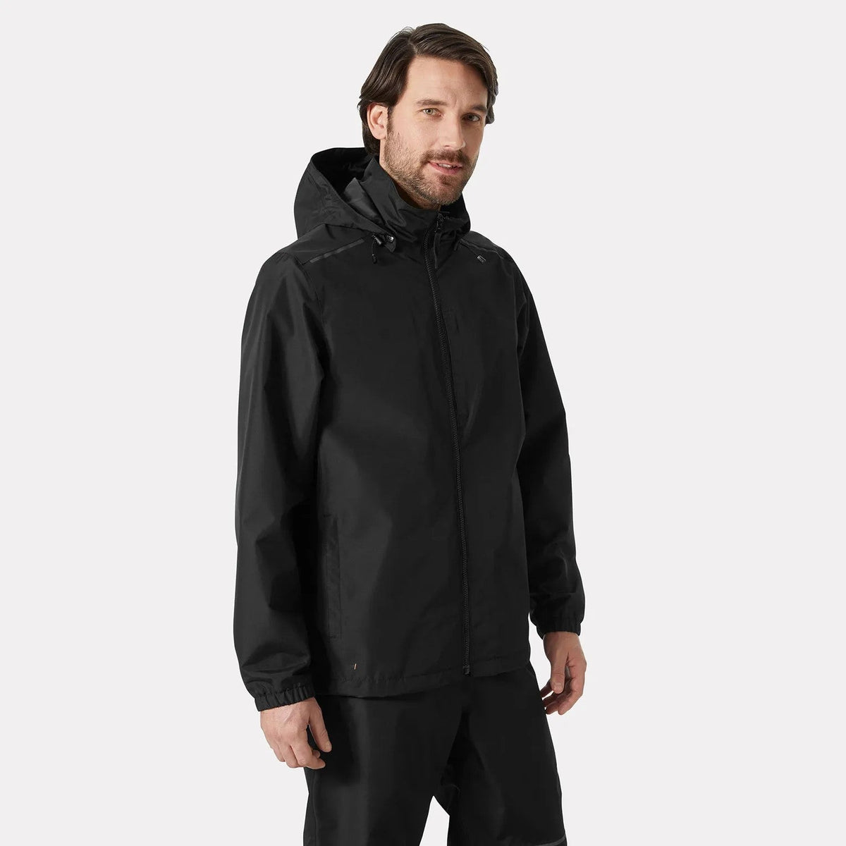 Helly Hansen Men's Manchester 2.0 Shell Rain Jacket Rainwear Helly Hansen Black 2XL Reg